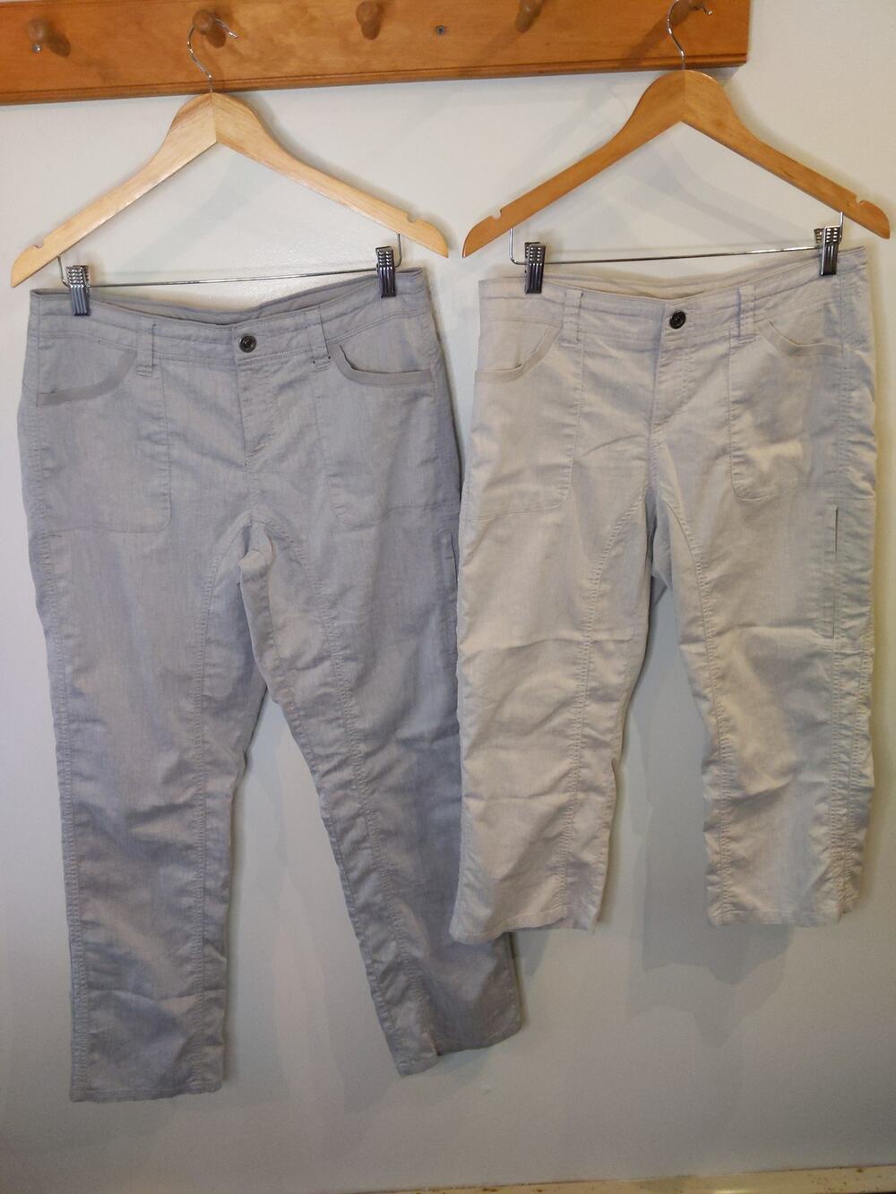 KÜHL Women's Hiking Pants Bundle Size 10 Short Blue Cream Beige Gorpcore Travel